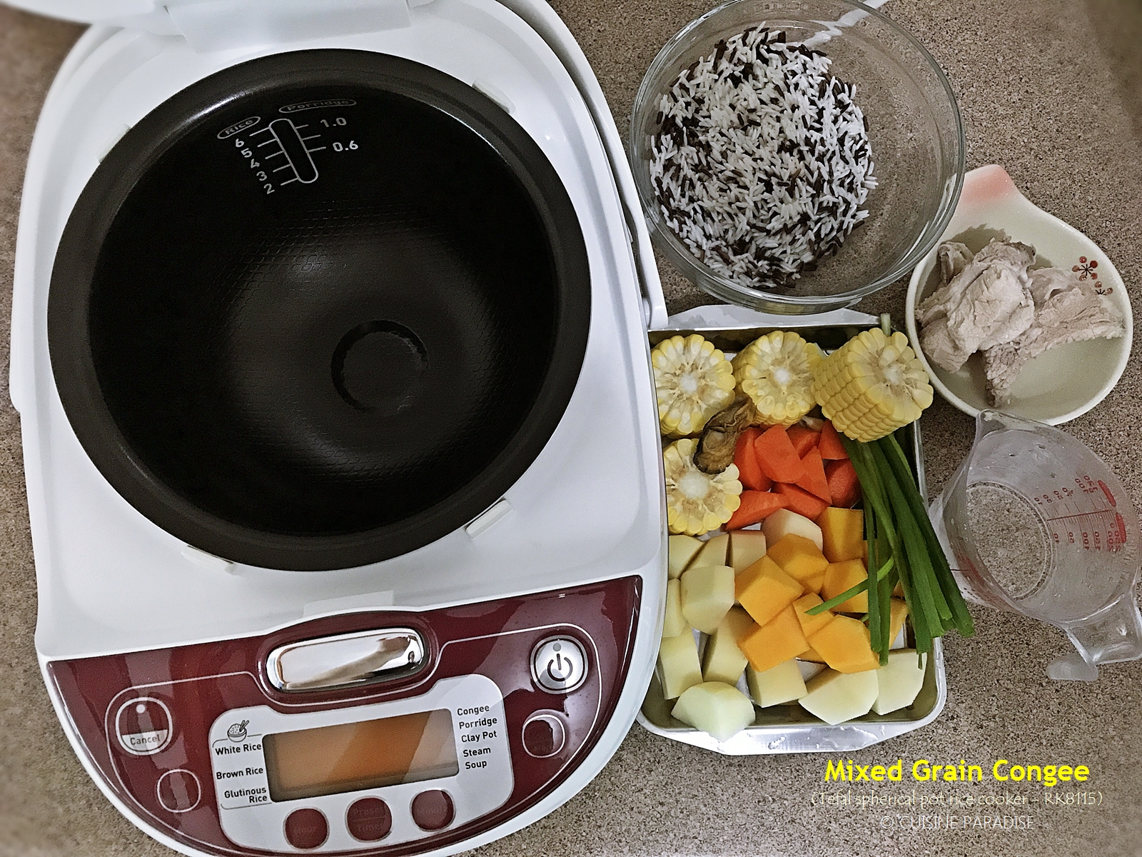 How to cook porridge using tefal rice cooker new arrivals